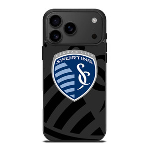 SPORTING KANSAS CITY MLS BLACK iPhone 17 Pro Max Case Cover