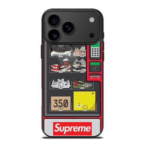 SUPREME SNEAKERS VENDING MACHINE iPhone 17 Pro Max Case Cover
