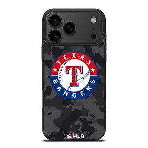 TEXAS RANGERS BASEBALL BLACK CAMO iPhone 17 Pro Max Case Cover