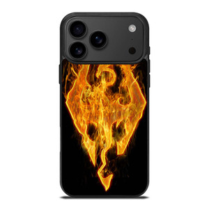 THE ELDER SCROLLS SKYRIM FIRE SIGN iPhone 17 Pro Max Case Cover