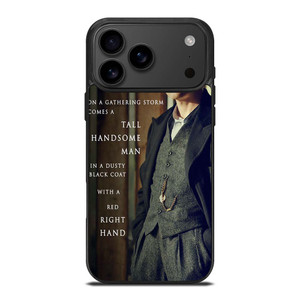 TOMMY SHELBY QUOTES iPhone 17 Pro Max Case Cover