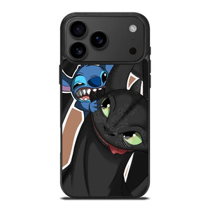 TOOTHLESS AND STITCH PLAY iPhone 17 Pro Max Case Cover