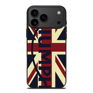 TRIUMPH MOTORCYCLES UNION JACK 2 iPhone 17 Pro Max Case Cover
