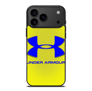 UNDER ARMOUR LOGO BLUE YELLOW iPhone 17 Pro Max Case Cover