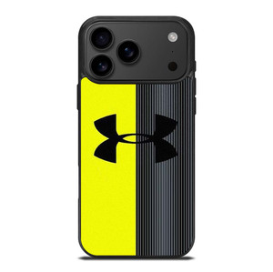 UNDER ARMOUR YELLOW STRIPE iPhone 17 Pro Max Case Cover
