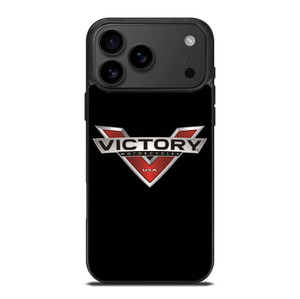 VICTORY MOTORCYCLES USA BLACK iPhone 17 Pro Max Case Cover