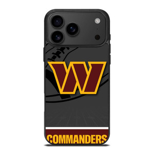 WASHINGTON COMMANDERS NFL TEAM iPhone 17 Pro Max Case Cover