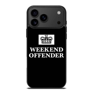 WEEKEND OFFENDER LOGO iPhone 17 Pro Max Case Cover