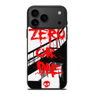 ZERO SKATEBOARDS SLOGAN iPhone 17 Pro Max Case Cover