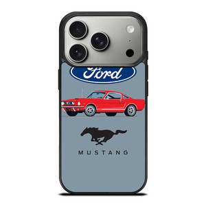 1965 FORD MUSTANG ILLUSTRATION iPhone 17 Pro Case Cover