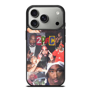 2PAC TUPAC SAKUR RAPPER COLLAGE iPhone 17 Pro Case Cover