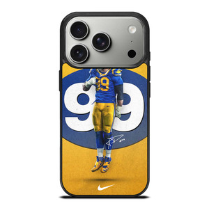 AARON DONALD 99 LOS ANGELES RAMS  iPhone 17 Pro Case Cover