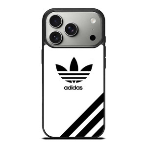 ADIDAS STRIPE BLACK iPhone 17 Pro Case Cover