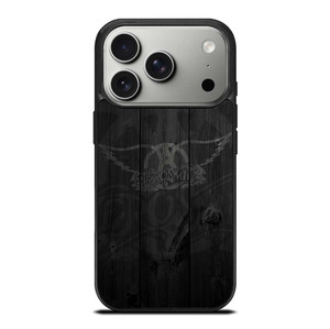 AEROSMITH ROCK BAND WOODEN LOGO iPhone 17 Pro Case Cover