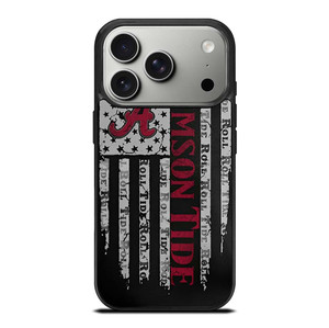 ALABAMA CRIMSON TIDE FLAG MLS iPhone 17 Pro Case Cover