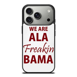 ALABAMA CRIMSON TIDE FOOTBALL FREAK iPhone 17 Pro Case Cover