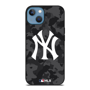NEW YORK YANKEES BASEBALL BLACK CAMO iPhone 13 Case Cover