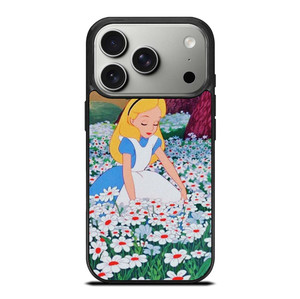 ALICE IN WONDERLAND FLOWER iPhone 17 Pro Case Cover