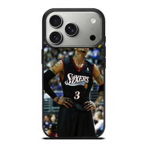 ALLEN IVERSON SIXERS NBA iPhone 17 Pro Case Cover ALLEN IVERSON SIXERS NBA iPhone 17 Pro Case Cover