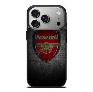 ARSENAL FC GUNNERS GRUNGE LOGO iPhone 17 Pro Case Cover