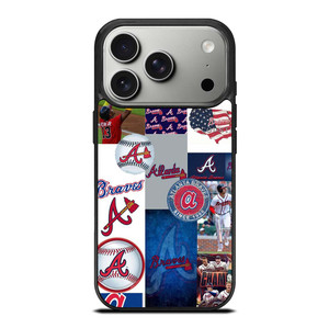 ATLANTA BRAVES COLLAGE WALL iPhone 17 Pro Case Cover