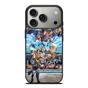 ATTACK ON TITAN ANIME CHARACTER iPhone 17 Pro Case Cover