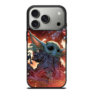 BABY YODA AND THE MANDALORIAN STAR WARS iPhone 17 Pro Case Cover