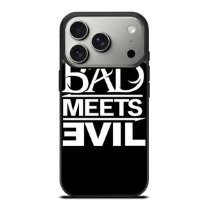 BAD MEETS EVIL RAPPER DUO LOGO iPhone 17 Pro Case Cover
