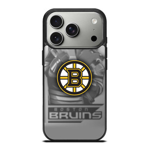 BOSTON BRUINS BEAR MASCOT NHL iPhone 17 Pro Case Cover