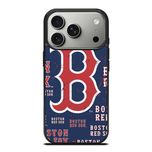 BOSTON RED SOX LOGO COLLAGE iPhone 17 Pro Case Cover