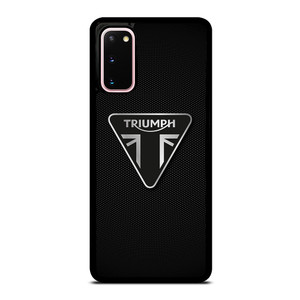 TRIUMPH CARBON FIBER Samsung Galaxy S20 Case Cover TRIUMPH CARBON FIBER Samsung Galaxy S20 Case Cover