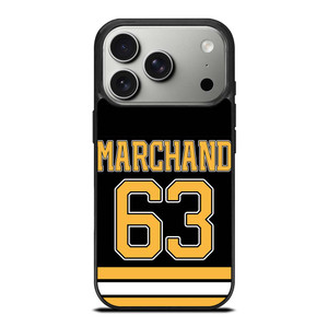 BRAD MARCHAND BOSTON BRUINS NHL iPhone 17 Pro Case Cover