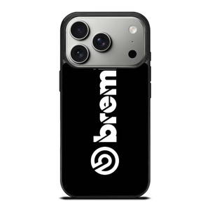 BREMBO DISC BRAKE BLACK LOGO iPhone 17 Pro Case Cover