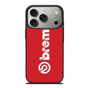 BREMBO DISC BRAKE RED LOGO iPhone 17 Pro Case Cover
