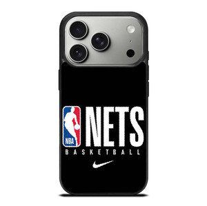 BROOKLYN NETS NBA BASKETBALL LOGO iPhone 17 Pro Case Cover