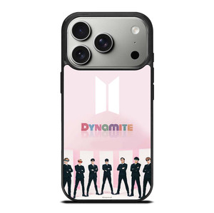 BTS DYNAMITE PINK iPhone 17 Pro Case Cover