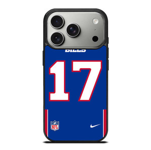 BUFFALO BILLS JOSH ALLEN 17 NFL NIKE iPhone 17 Pro Case Cover