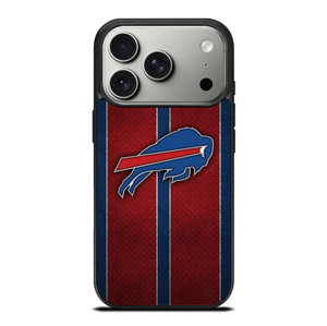 BUFFALO BILLS NFL METAL STRIPE iPhone 17 Pro Case Cover