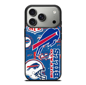 BUFFALO BILLS NFL STICKER BOMB iPhone 17 Pro Case Cover