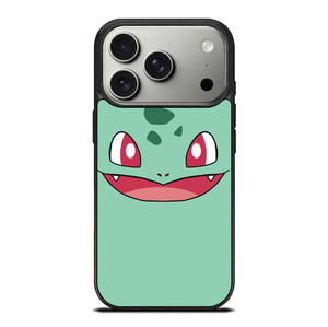 BULBASAUR POKEMON ANIME FLAT iPhone 17 Pro Case Cover
