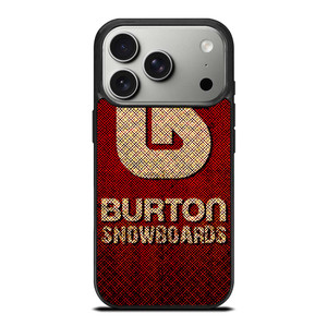 BURTON SNOWBOARDS LOGO iPhone 17 Pro Case Cover