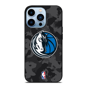 DALLAS MAVERICKS BLACK CAMO iPhone 13 Pro Max Case Cover