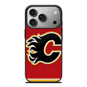 CALGARY FLAMES NHL HOCKEY TEAM LOGO iPhone 17 Pro Case Cover