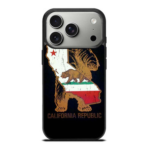 CALIFORNIA REPUBLIC BEAR ICON iPhone 17 Pro Case Cover