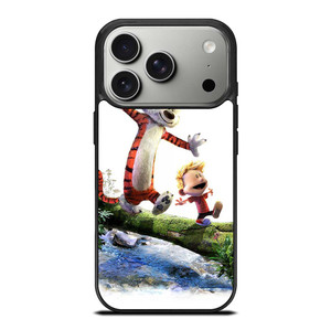CALVIN AND HOBBES RIVER WOOD iPhone 17 Pro Case Cover