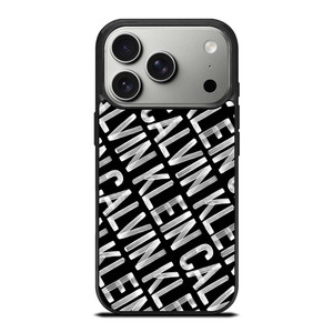 CALVIN KLEIN LOGO PATTERN iPhone 17 Pro Case Cover