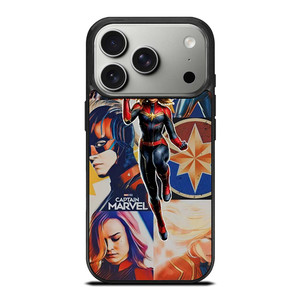 CAPTAIN MARVEL SUPER HERO COLLAGE iPhone 17 Pro Case Cover