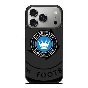 CHARLOTTE FC MLS BLACK iPhone 17 Pro Case Cover