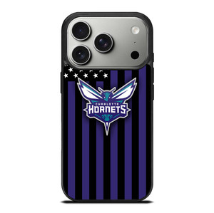 CHARLOTTE HORNETS NBA USA FLAG iPhone 17 Pro Case Cover