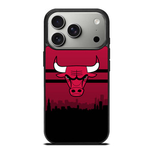 CHICAGO BULLS NBA SKYLINE iPhone 17 Pro Case Cover